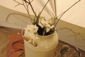 Inside Bell Tent