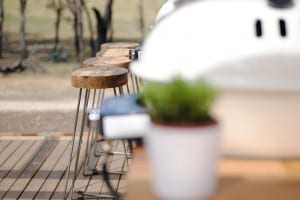 Cosy Tents Glamping Daylesford - BBQ area facilities